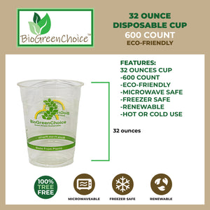 26 oz. BPA Free Clear Plastic Disposable Cup (ST31426CP) - 600 count - Case  - ePackageSupply