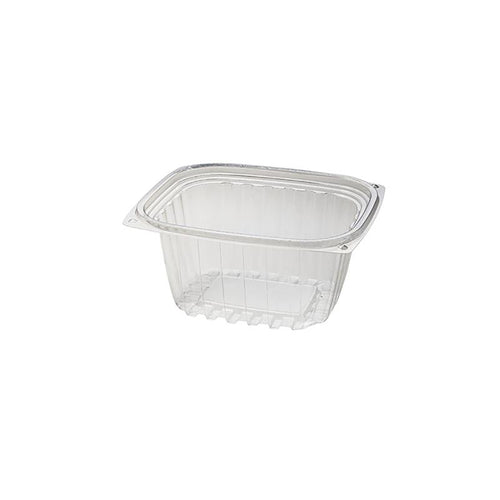 16 oz Compostable Clear PLA Rectangle Deli (900 count)