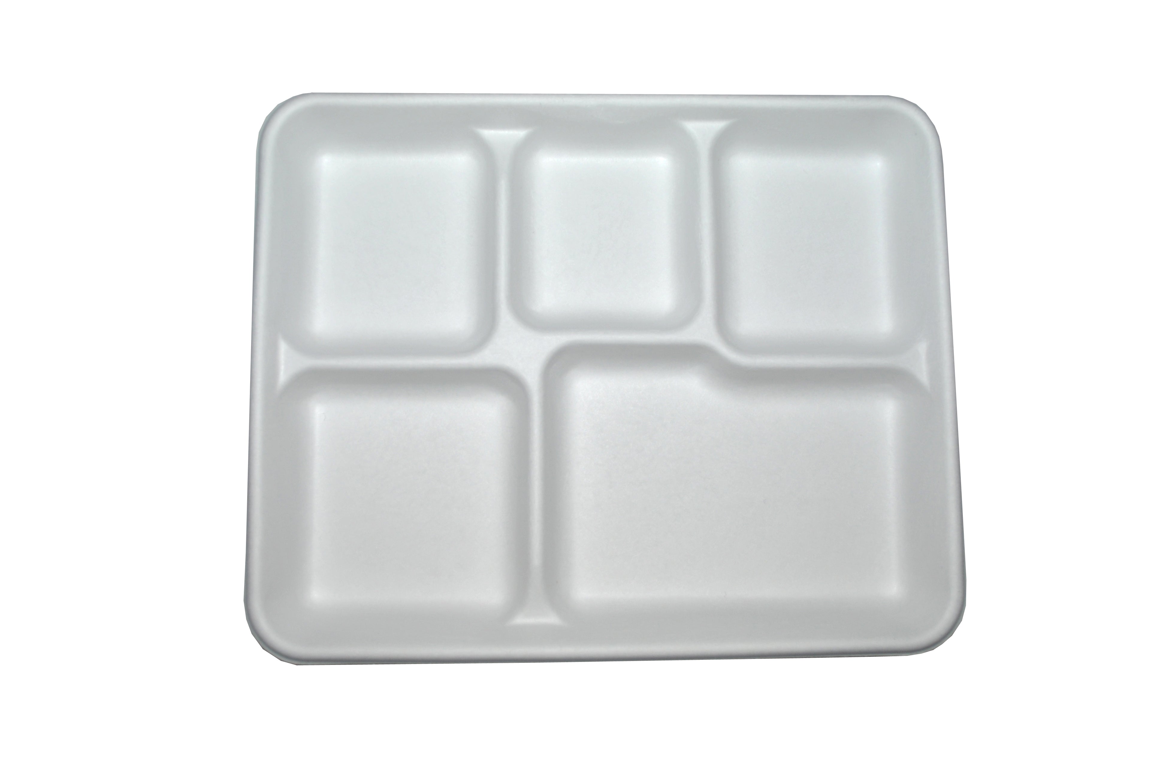 Fiber Compostable School Lunch Trays